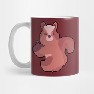 Forest Acrobat: Pixel Art Design for Casual Wear Mug